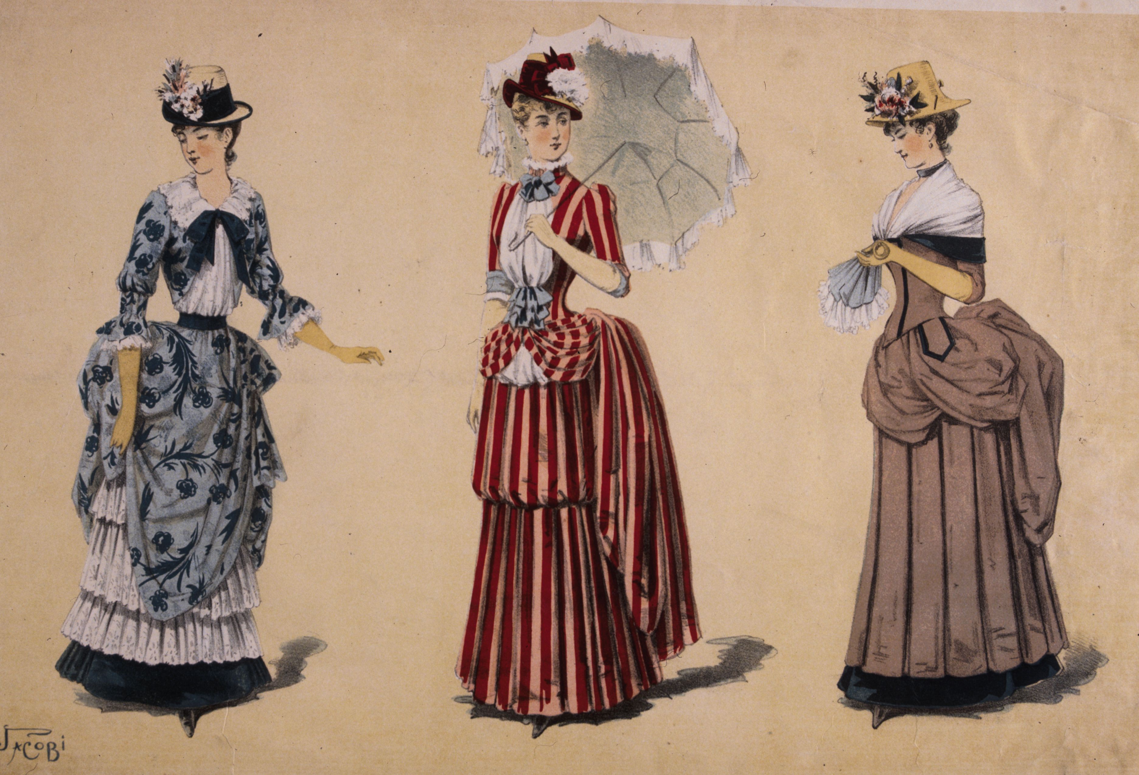 Victorian Buns The Obsession With Enormous Bustles History Daily