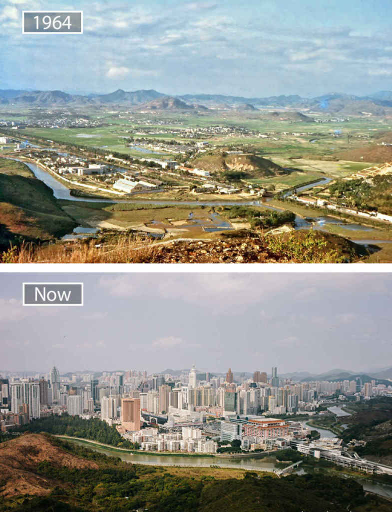 Cities Then and Now 6
