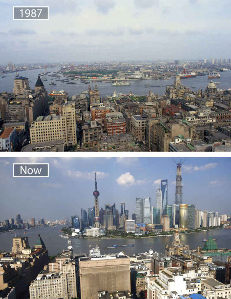 Cities Then and Now 5