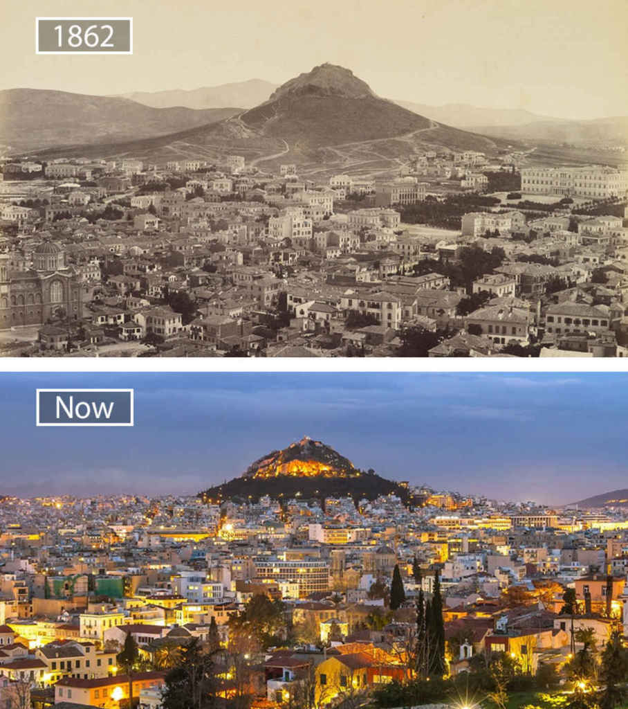 Cities Then and Now 8