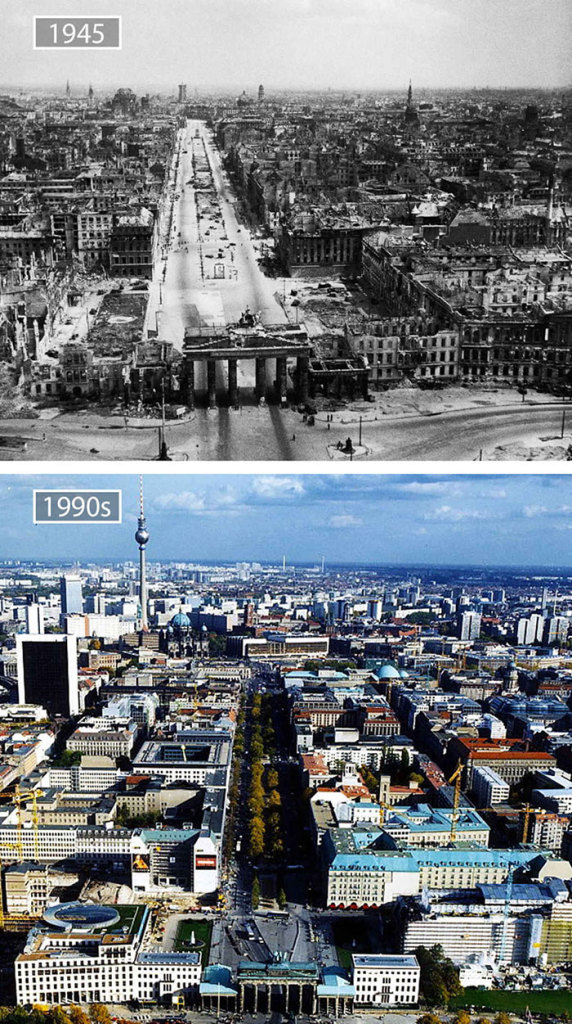Cities Then and Now 7