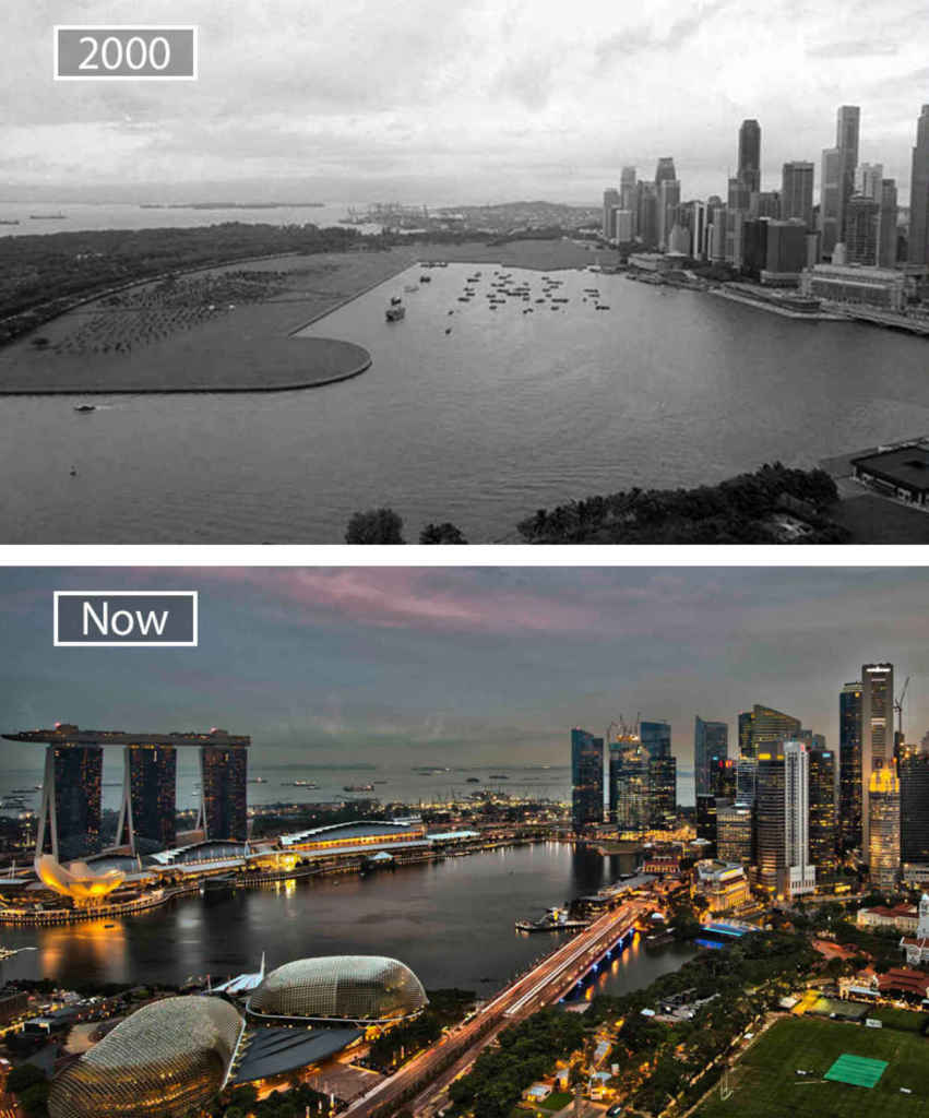Cities Then and Now 4