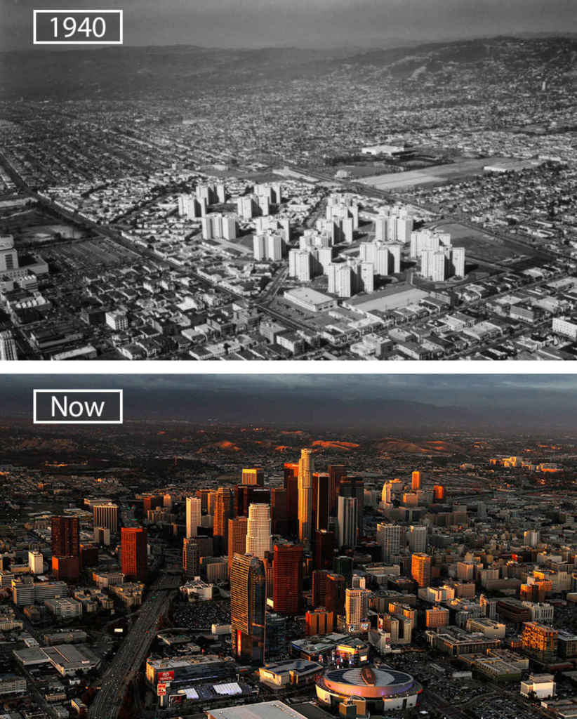 Cities Then and Now 12