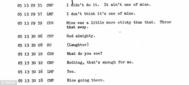 Moon landing transcript 3