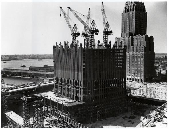 construction of twin towers 4