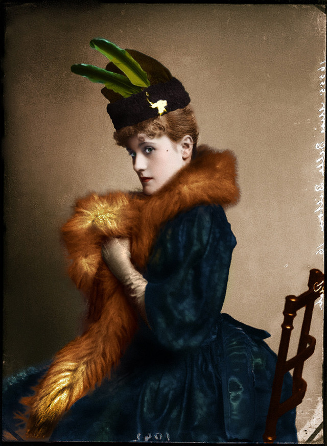 colorized victorian portraits 5