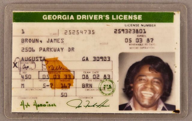 celebrity vintage drivers license 6