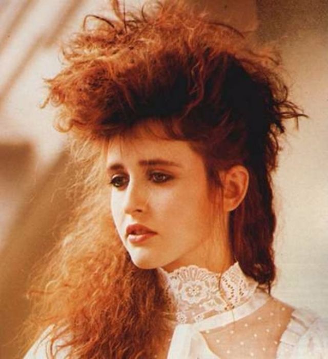 Women Rock Hairstyle in the 1980s (2)