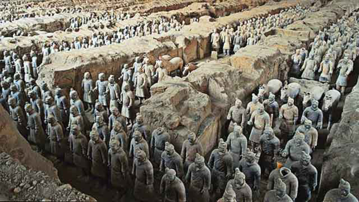 archaeological discoveries - terra cotta army